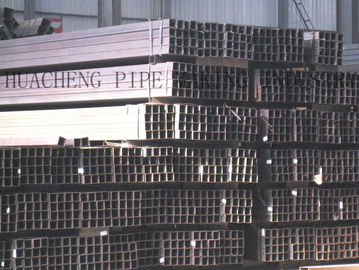 China Tubo de acero rectangular de la pared gruesa, tubería de acero del cuadrado de la estructura de edificioen ventas